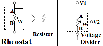 数字电位器电阻配置